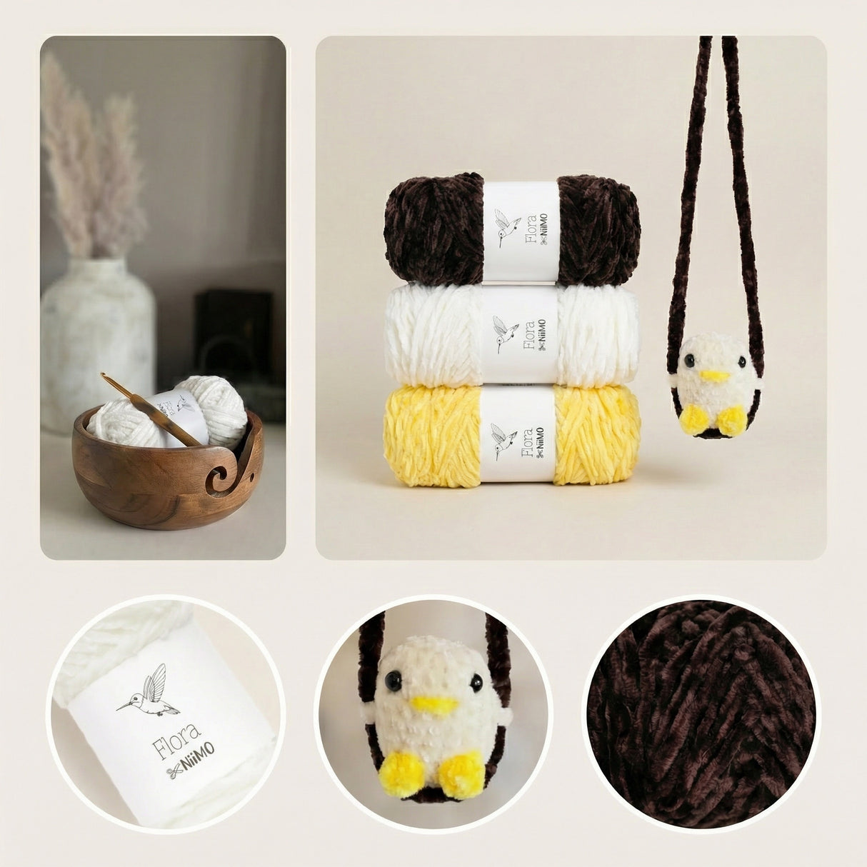 DIY-sett: Bilkamerat Hvit And