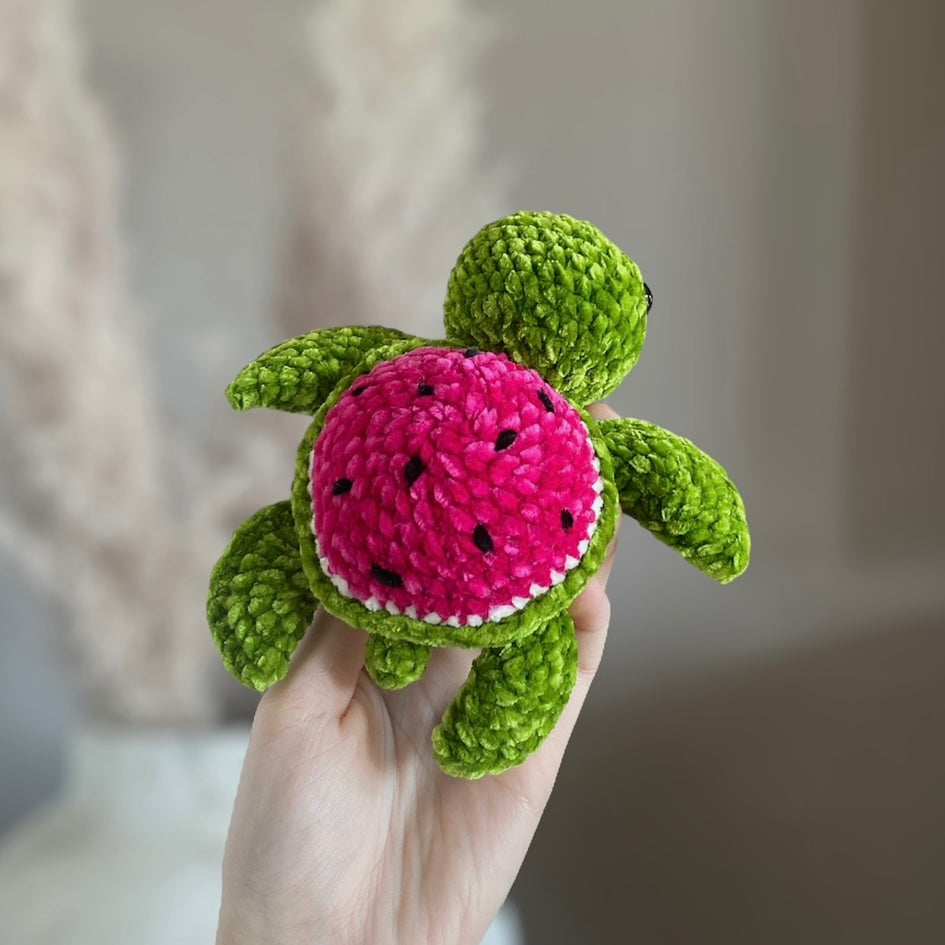 Vannmelon Skilpadde Mønster