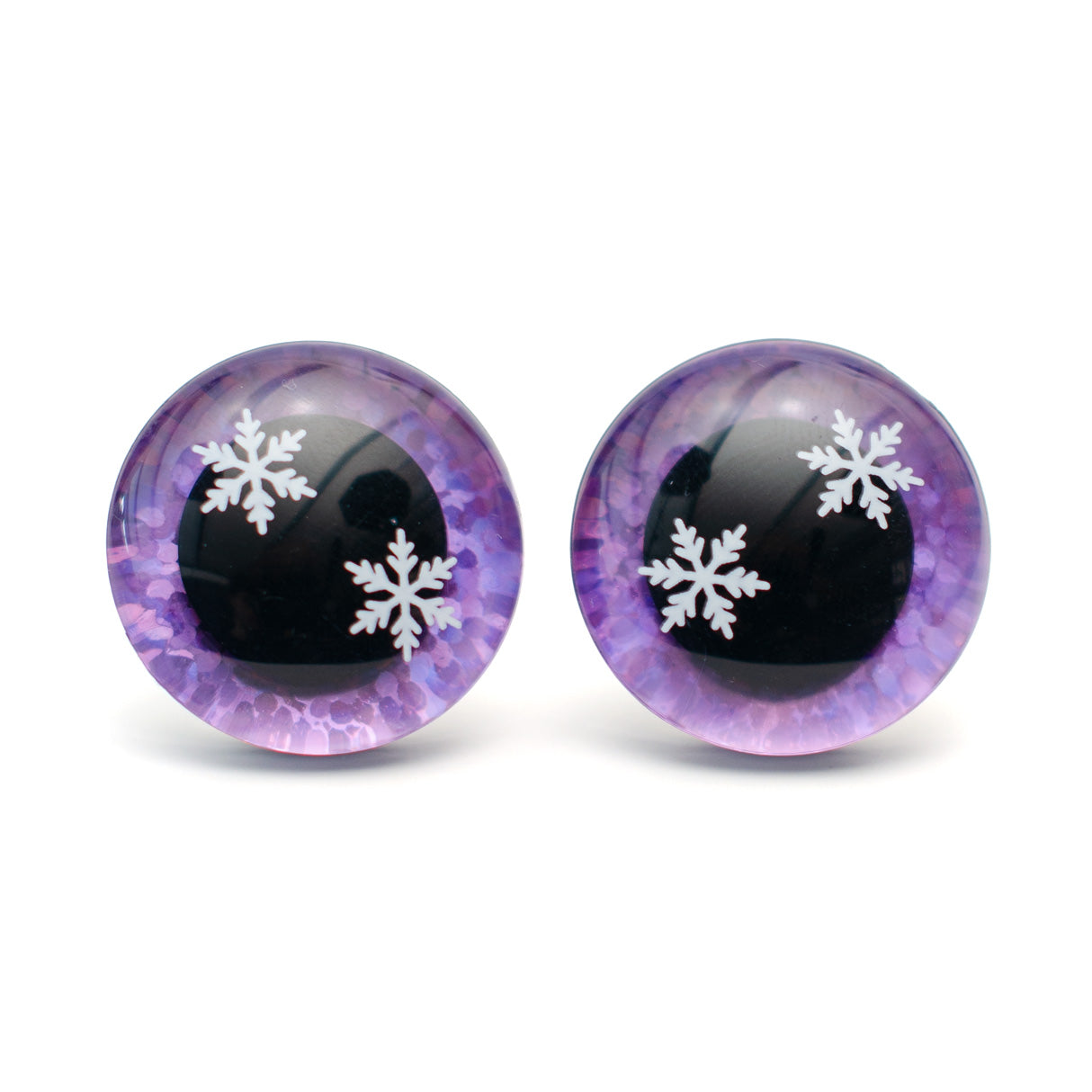 Turvasilmä lumihiutale - violetti