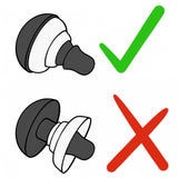 Turvasilmä lumihiutale - Vihreä