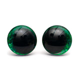 Ei keskiötä Glitter-turvasilmä - Vihreä