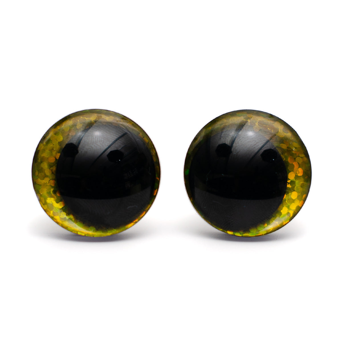 Ei keskiötä Turvasilmä Glitter - Keltainen