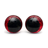 Ei keskiötä Glitter-turvasilmä - Punainen