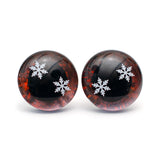 Turvasilmä lumihiutale - ruskea