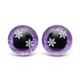 Turvasilmä lumihiutale - violetti