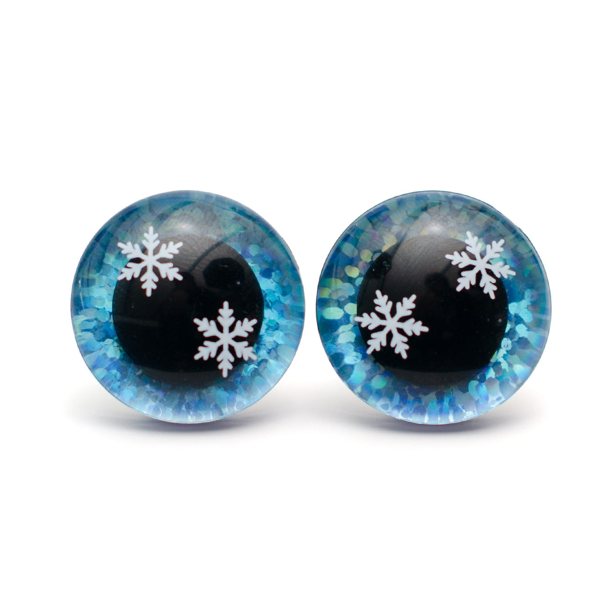 Turvasilmä lumihiutale - vaaleansininen